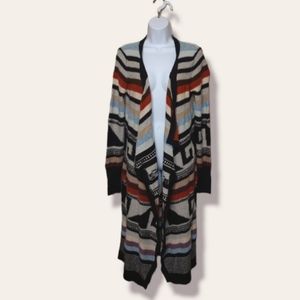 Free People Rolla Costa Aztec Print Duster Cardigan